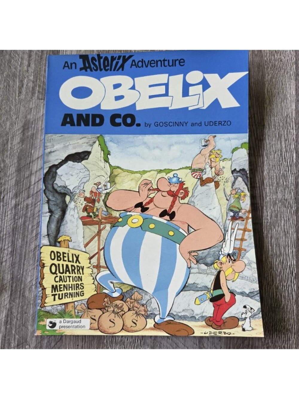 Asterix Obelix and Co Vintage Comic 1979 Dargaud Canada Cover Detached Pages - Picture 11 of 11